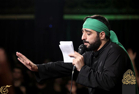 روضه و توسل اجرا شده شب اول ماه محرم  به نفسِ حاج سید مجید بنی فاطمه