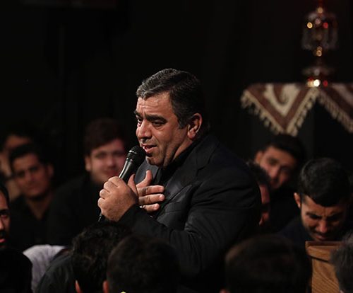 روضه و توسل به حضرت مسلم(ع) شب اول محرم  بنفس حاج حسن خلج