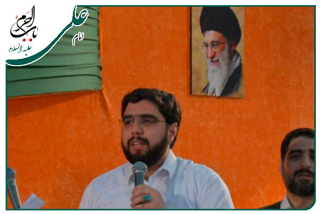 مدح خوانی غدیر خم به نفس سید محمود علوی خاک نعلین علی دُرّ و گوهر