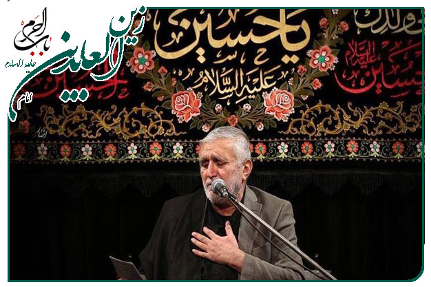 روضه امام سجاد سلام الله علیه به نفس حاج منصور ارضی