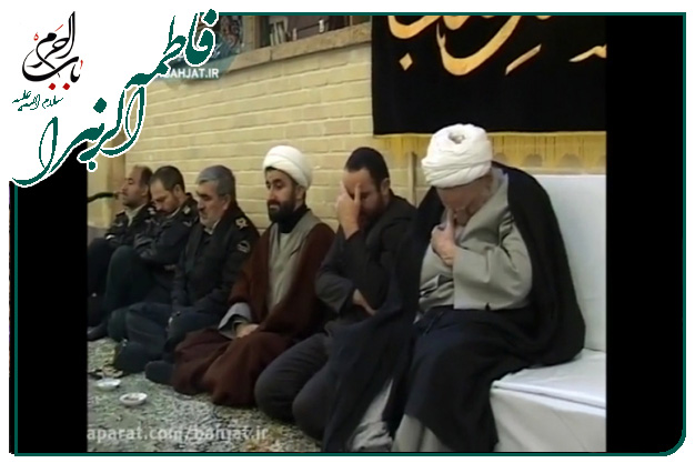 روضه حضرت زهرا سلام الله علیها به نفس حاج محمد خرم فر در مجلس آیت الله بهجت(ره)