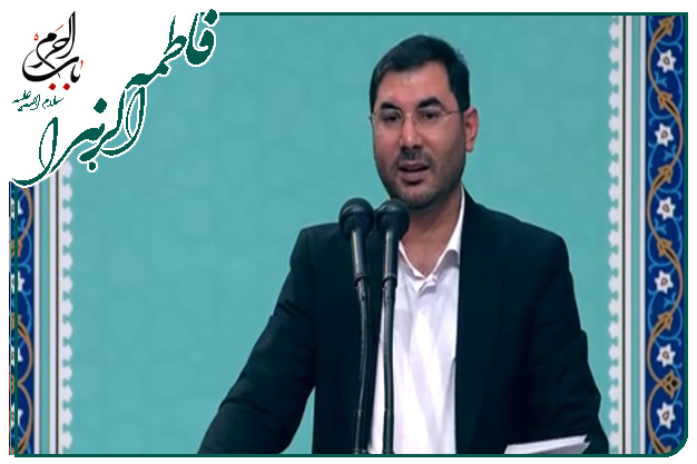 مدح خوانی ولادت حضرت زهرا سلام الله علیها در دیدار مداحان اهل‌بیت علیهم‌السلام با رهبرانقلاب با نفس کربلایی عبدالله داداشی