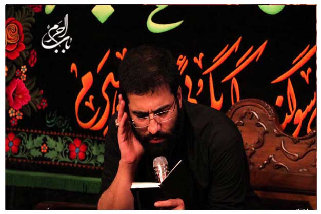 سینه زنی وفات حضرت اُم الکلثوم علیهاسلام حسین سیب سرخی