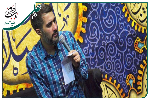 شعر خوانی و توسل به امام علی علیه السلام کربلایی محمد حسین پویانفر