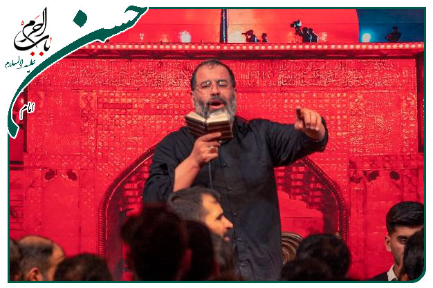 روضه و توسل به حضرت ابا عبدالله الحسین علیه السلام اجرا شده شب پنجم محرم به نفسِ حاج محمد رضا بذری