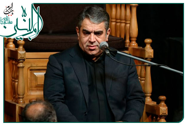 روضه وتوسل ویژۀ وفات حضرت أُم البَنین سلام الله علیها اجرا شده به نفس حاج حسن خلج