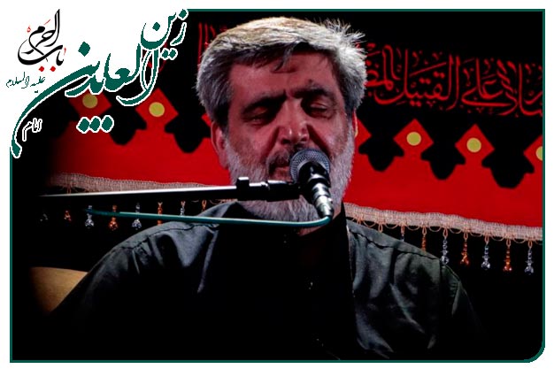 روضه وتوسل به راوی دشت کربلا امام سجاد علیه السلام اجرا شده به نفسِ حاج‌مهدی سماواتی